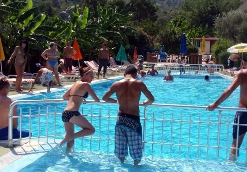 Verano Beach Hotel İcmeler Bagian luar foto