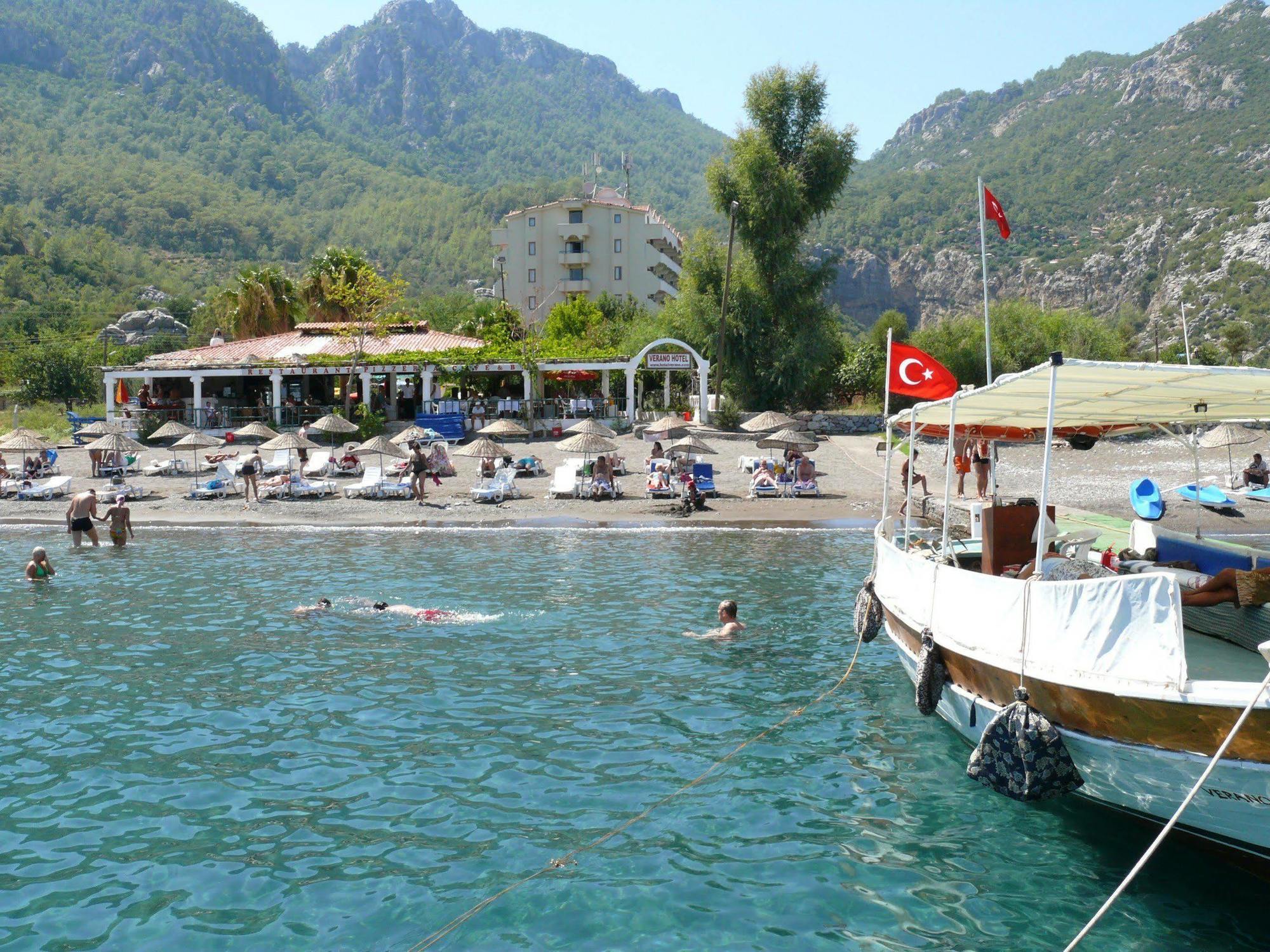 Verano Beach Hotel İcmeler Bagian luar foto